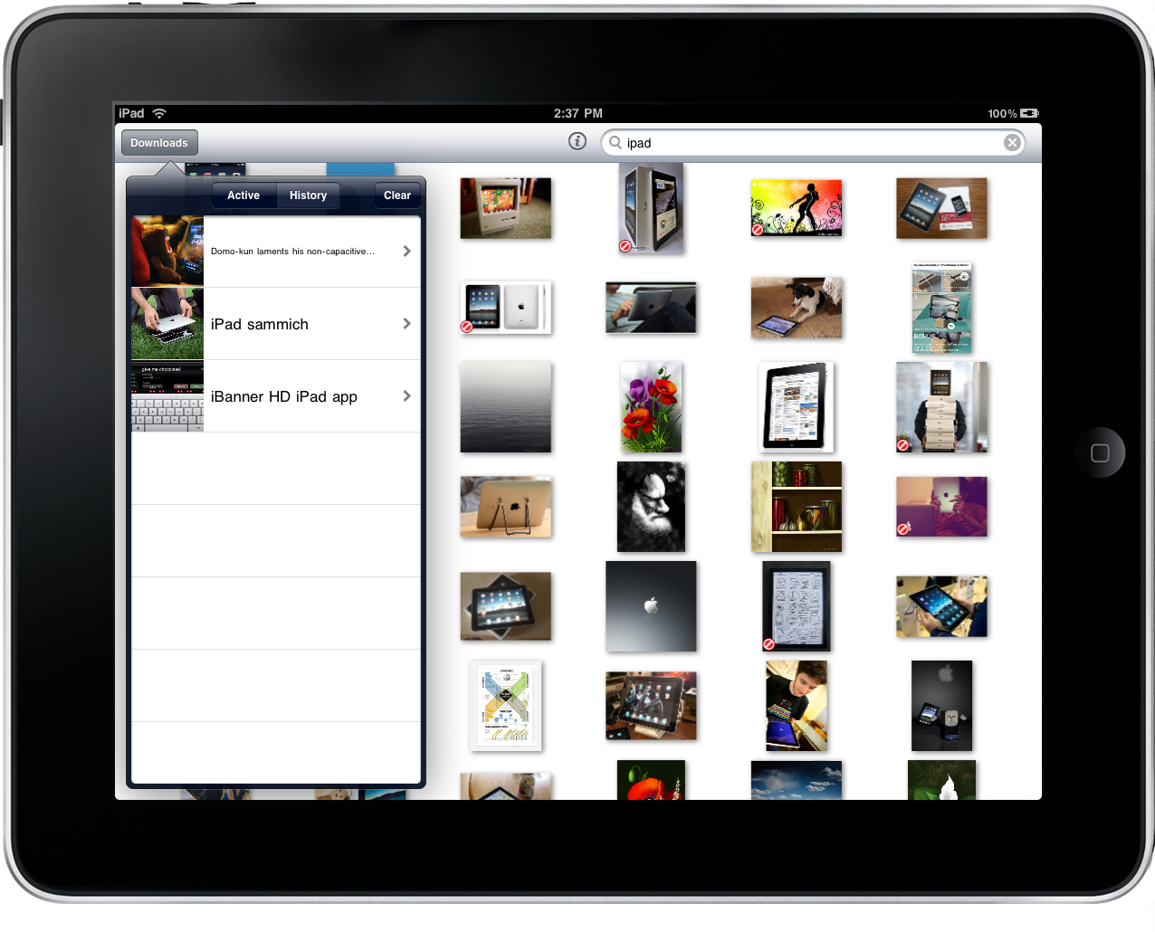 Viewfinder for the iPad is a Minimalist Flickr Browser MacStories